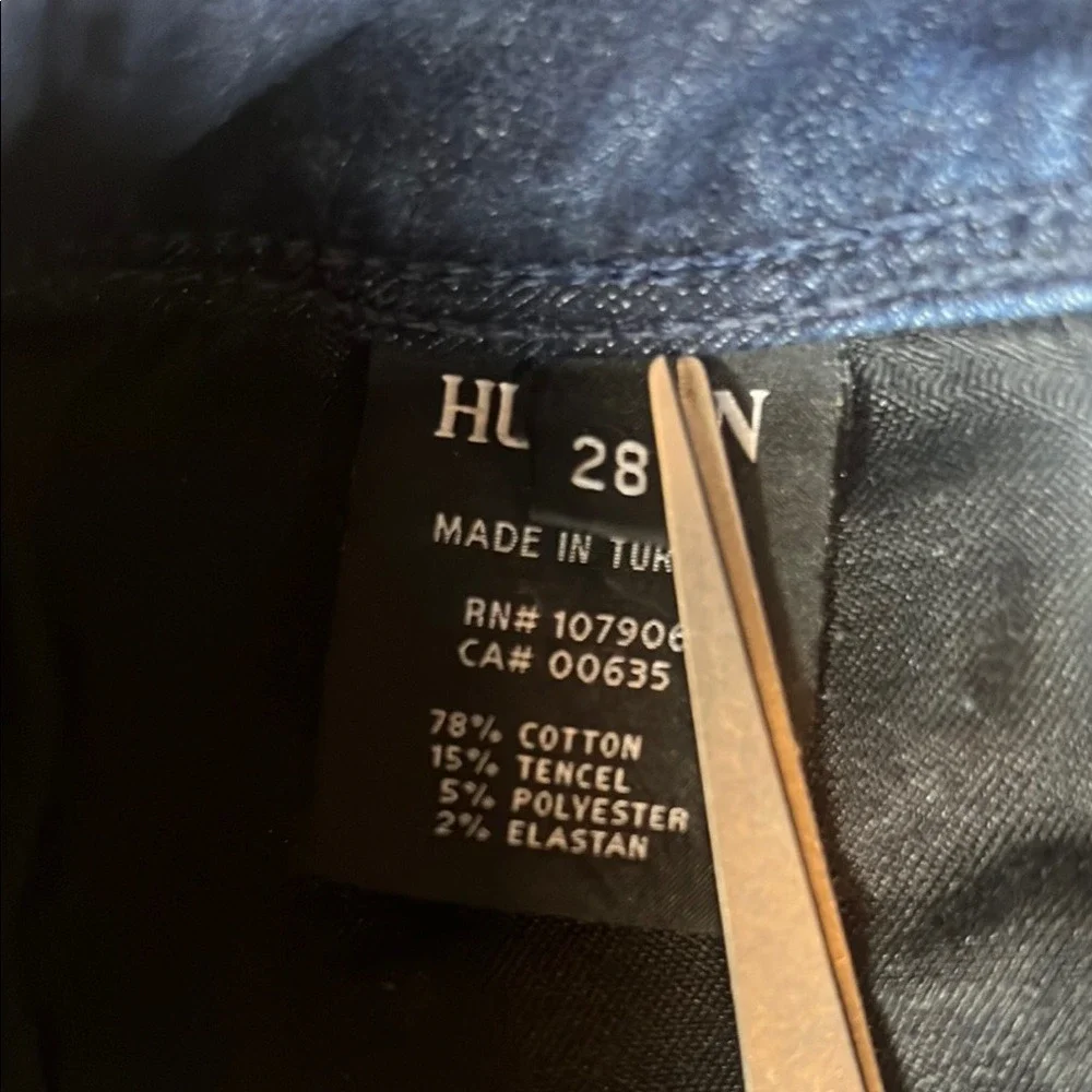 Hudson Nico Mid-Rise Super‎ Skinny Ankle Dark Wash Jeans Size 26